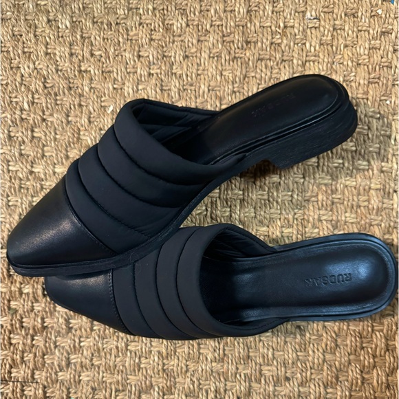 RUDSAK TABITA Quilted Mules Size 38 NEW - Picture 6 of 8